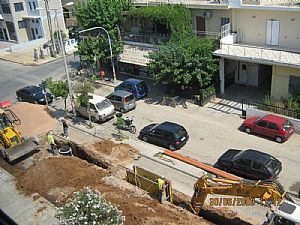 Αποχέτευση ακαθάρτων Θριασίου Πεδίου