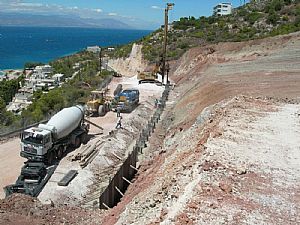 Γεωτεχνικές έρευνες και μελέτες για την Περιμετρική Οδό Λουτρακίου