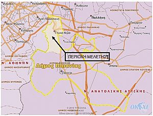 Αποχέτευση ακαθάρτων Γλυκών Νερών Δήμου Παιανίας