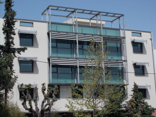 NAMA's private bioclimatic office building