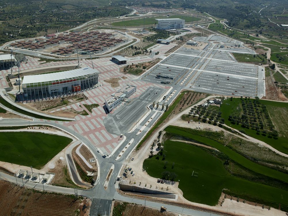Olympic Equestrian Center and New Horse Racetrack in Markopoulo